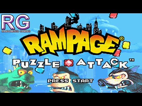 gba rampage puzzle attack cool rom