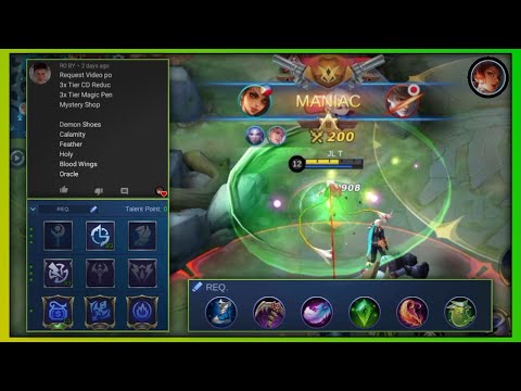 EMBLEM SET AND BUILD FOR ESMERALDA! REQUESTED GRANTED✓ | MLBB - JL T