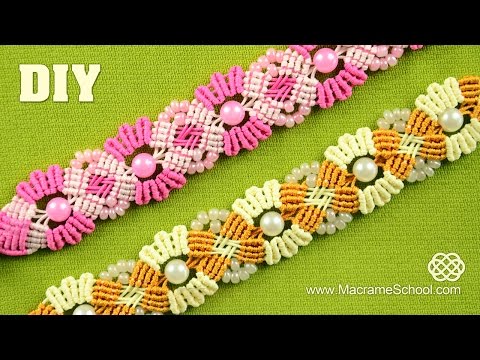 Heart Friendship Bracelet for Valentines Day DIY Tutorial
