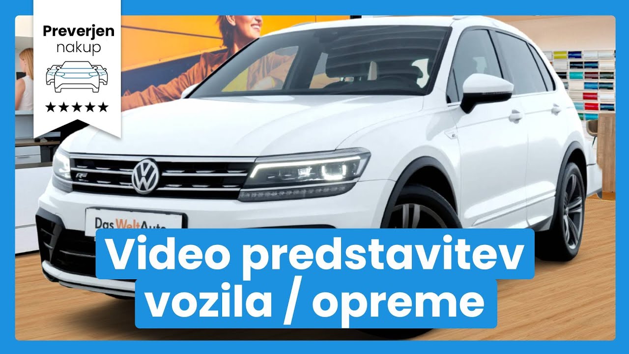Volkswagen Tiguan 2.0 TDI SCR BMT R-Line - SLOVENSKO VOZILO