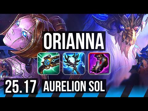 ORIANNA vs AURELION SOL (MID) | 10/1/10, Dominating | NA Master | 25.17