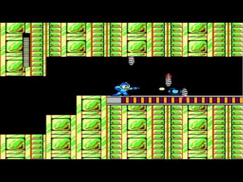 Mega Man 2 - A Quick Run Through of Metal Man