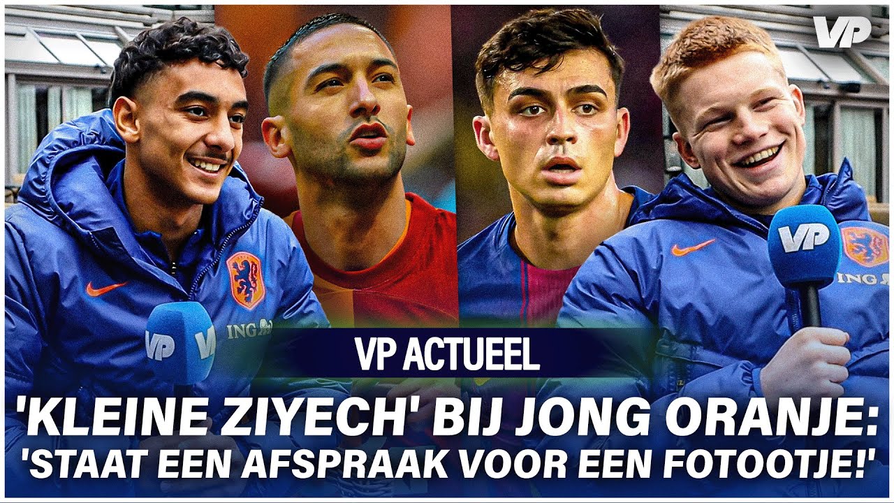 'Entertainer' bij Jong Oranje lacht: 'Nee, ik zing niet zo goed als mijn vader'