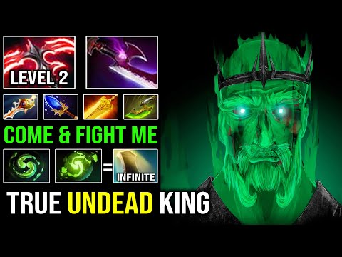 TRUE UNDEAD KING 4x Life WK Double Refresher + LVL 2 Desolator with Crazy 2s CD Crit Hit DotA 2