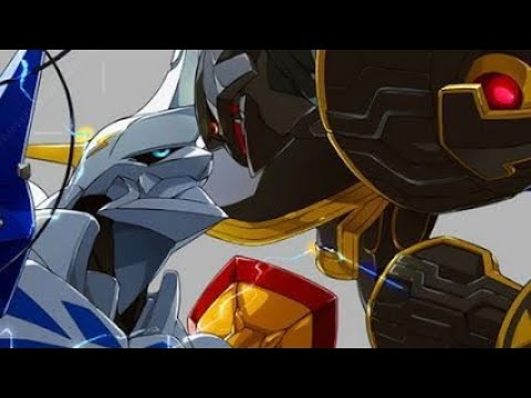Omegamon vs Alphamon full fight HD