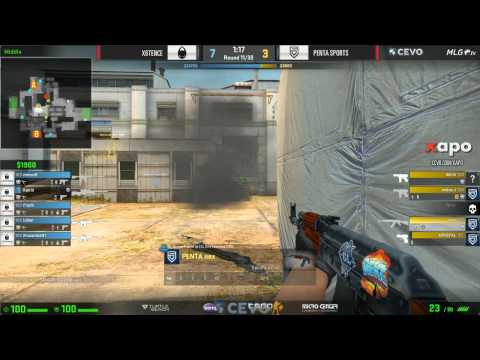 x6tence vs PENTA Sports   Game 1   LB Round 3   CEVO MLG Proleague Season 7 Pro Placement