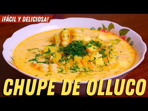Cómo Hacer CHUPE DE OLLUCO PERUANO 🇵🇪 ¡Receta FÁCIL y DELICIOSA!