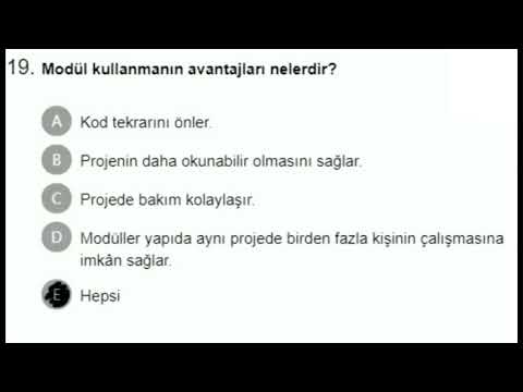 2021 EBA Python Uzaktan Eğitim Temel Seviye Kursu Soru ve Cevapları