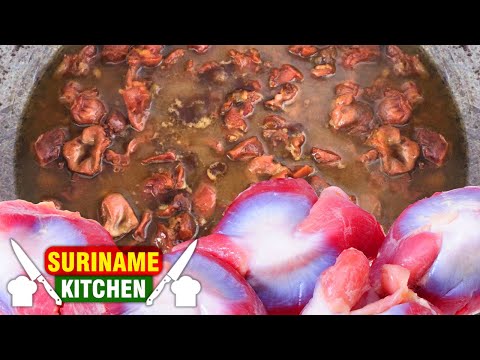 Surinaamse Kippen Spiermaag Sambal (Kippenmaagjes) | Chicken Gizzard Sambal (Chicken Gizzards)