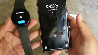 Samsung Galaxy Watch4 : How to open Find My phone