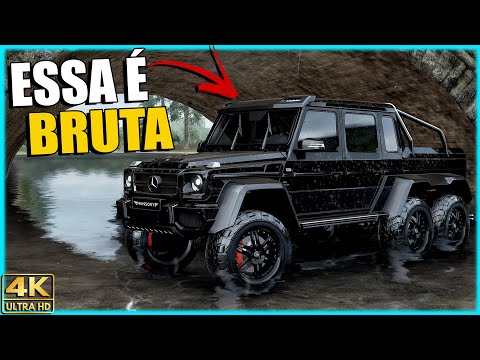 CORRENDO NO LIMITE DO MAPA DO FORZA HORIZON 4 [4K 60FPS]