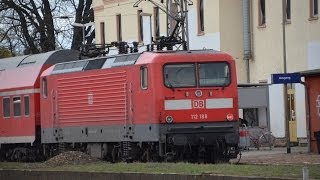 preview picture of video 'Bunte Züge in Zossen - Seekisten, Fern- und Regionalverkehr'