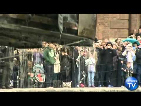 Huge Titanic-Inspired Puppets Take Over Liverpool