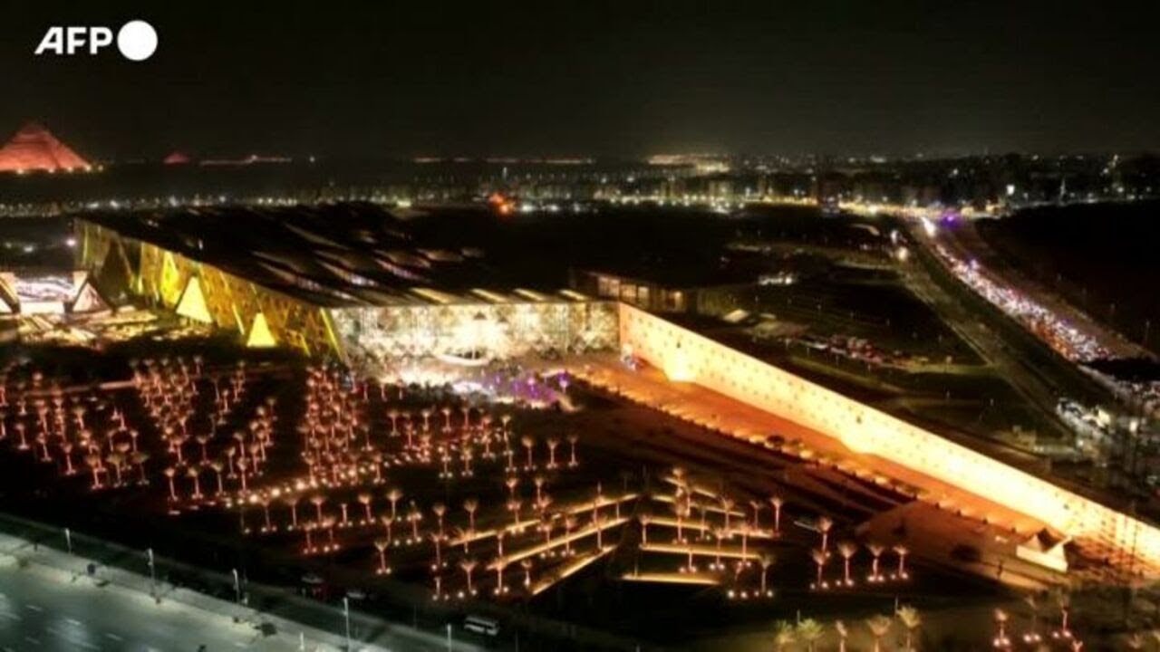 La cerimonia di apertura del Grand Egyptian Museum