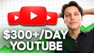 Easiest Way to Make Money Online With YouTube For Beginners ($300/Day)