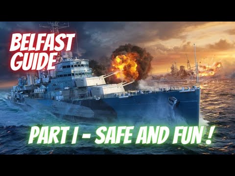 Wows Blitz Belfast guide - Best cruiser to learn about cruisers in World of Warships Blitz!