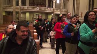 Virgen guadalupana Flores 2016