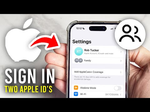 How To Sign In & Use Two Apple IDs On iPhone - Full Guide