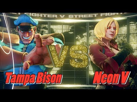 Neon V (#1 Ranked Kolin) vs. Tampa Bison (M. Bison)-Street Fighter V