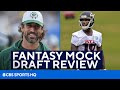 Fantasy Football Mock Draft Review [SHOCKING PICKS] | CBS Sports HQ