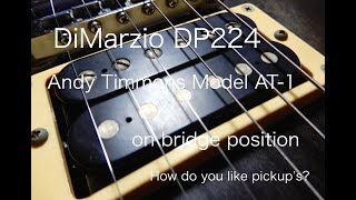 Video thumbnail for DiMarzio DP224 AT-1 on bridge position by nori-hei
