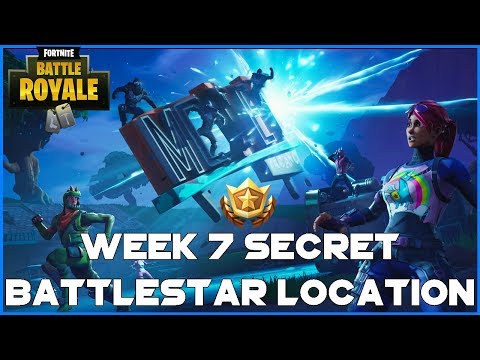 SECRET BATTLESTAR LOCATION WEEK 7 - FORTNITE BATTLE ROYALE - SEASON 5