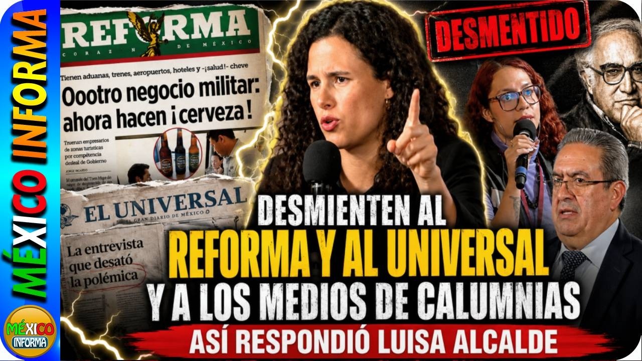 TÓMALA: VUELVEN A QUEDAR EN RIDÍCULO ESTOS MEDIOS PLAGADOS DE MENTIRAS. LUISA ALCALDE RESPONDE.