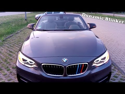 BMW 2er (F22, F23) | Dynamische Spiegelblinker | dynamic mirror indicators | LED Laufblinker