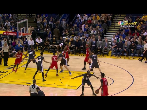 Ajinca With The Layup | Apr 9, 2017