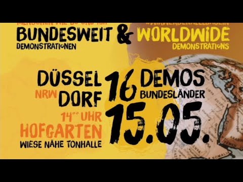 🔴 Live Demo Düsseldorf 15.05.2021 #WIRWERDENALLEDASEIN 🔴
