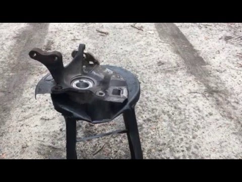 Wheel bearing install no pressing easy hack