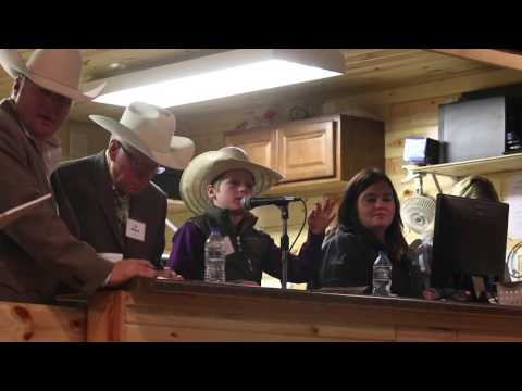 RAW VIDEO: 11-year-old auctions off cattle at Herreid Livestock Market