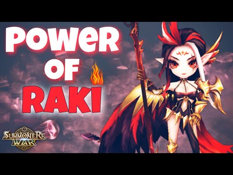 The Power of Raki (Fire Hell Lady) - Summoners War