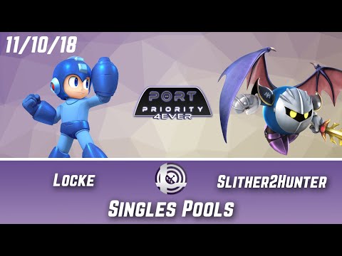 Port Priority 4Ever - Locke (Mega Man) Vs. Slither2Hunter (Meta Knight) - Pools