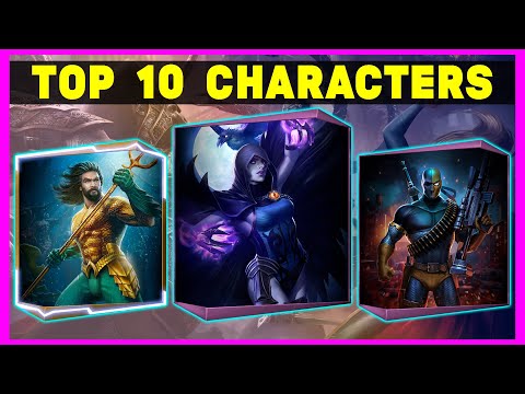 Top 10 Injustice 2 Mobile Characters October 2021