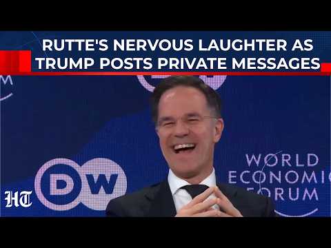 NATO's Top Man Mark Rutte Laughs Off Trump's Dump Of Private Texts, Refuses to Answer On Greenland
