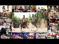 Naatu Naatu Full Video Song Reaction Mashup | RRR Songs | NTR, Ram | MM Keeravaani | Only Reactions
