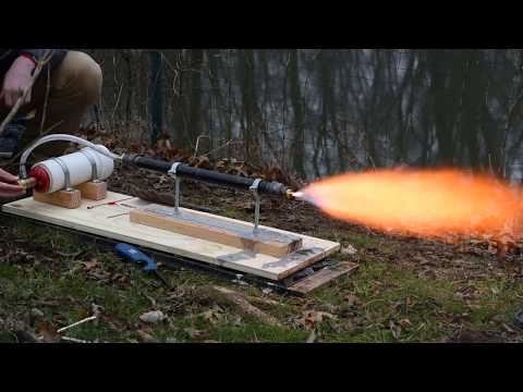 Hybrid Rocket Engine Test #3