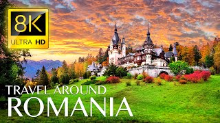 ROMANIA 8K • Beautiful Scenery Relaxing Music &a