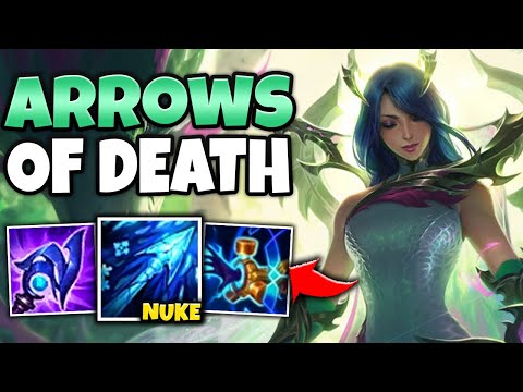 DON'T GET HIT BY THE ASHE ULT OR YOU'LL GET MELTED! (AP ASHE ARROWS) - League of Legends