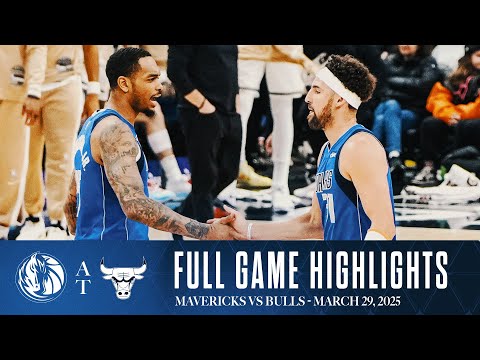 Dallas Mavericks Highlights vs. Chicago Bulls | March 29, 2025