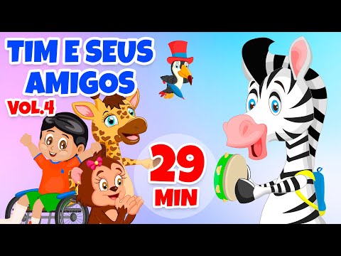 Tim e seus Amigos Vol. 4 - Giramille 29 min | Desenho Animado Musical