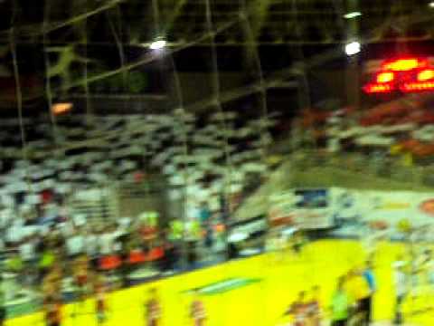 Guarapuava x Cascavel. Mosaico no ginásio Joaquim Prestes. JOAQUINZÃO.