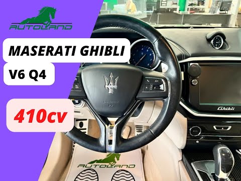 Presentazione Maserati Ghibli V6 Q4 [Motore FERRARI 410cv🔥]