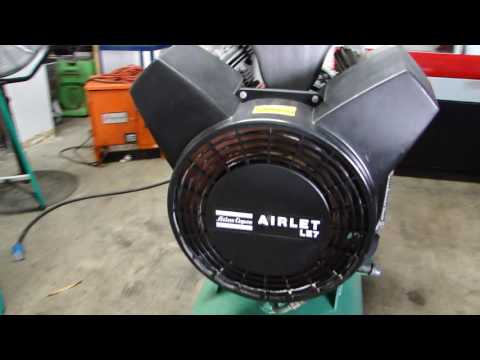 Atlas copco 5hp rotary air compressor
