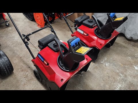 Toro Power Clear 721e & 821rc Snowblower Comparison