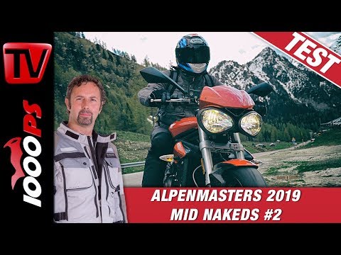 Triumph Street Triple S 660 im Alpenmasters Test - Vergleich - Naked Bike Mittelklasse 2/4