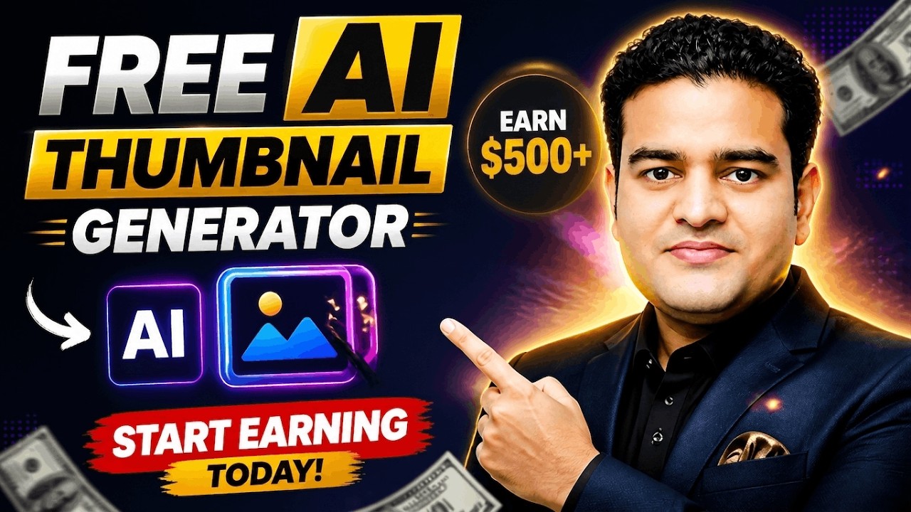 Create YouTube Thumbnail Using AI Free | #aithumbnail #youtubethumbnails