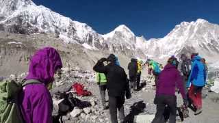 (HD) Mount Everest BC trekk POV. Clutch- The Yeti