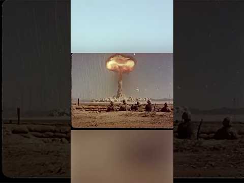 THE ATOM BOMB!!! Rare footage Pt.1 #ABomb #nuke #historicalfootage #rare #intersting #learn #army